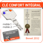 clé confort intégral brevet 2032 clé confort intégral brevet 2032
